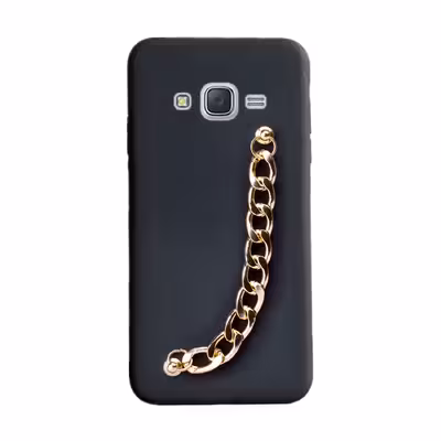 کاور مدل زنجیر مناسب برای گوشی موبایل سامسونگ Galaxy J5 2015 / J500 به همراه آویز