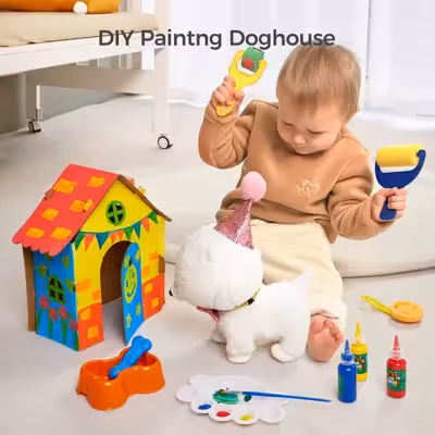 ربات توماما کیدز مدل TM-283 طرح سگ مجموعه 14 عددی