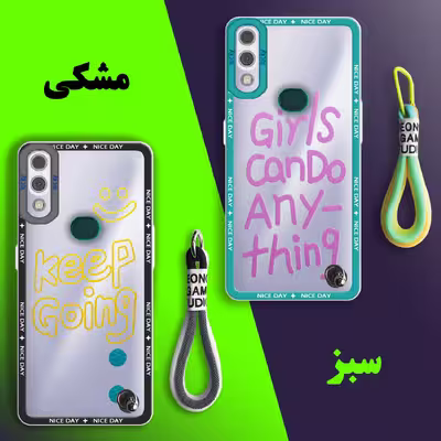 کاور لاین کینگ مدل دخترها میتوانند مناسب برای گوشی موبایل سامسونگ Galaxy A10s به همراه بندآویز 