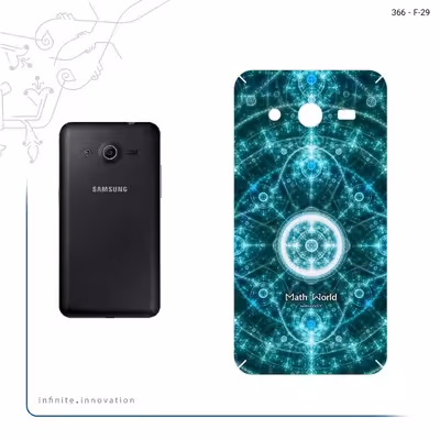 برچسب پوششی ماهوت مدل Mathematical Geometric Shape 4 مناسب برای گوشی موبایل سامسونگ Galaxy Core 2