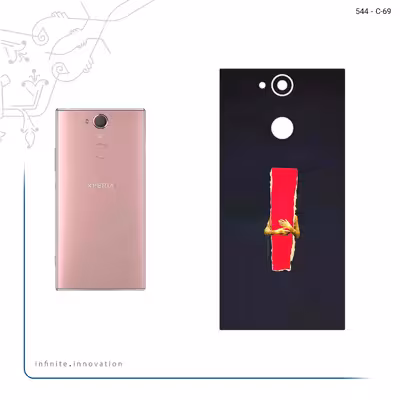 برچسب پوششی ماهوت مدل Collage of Embrace مناسب برای گوشی موبایل سونی Xperia XA2