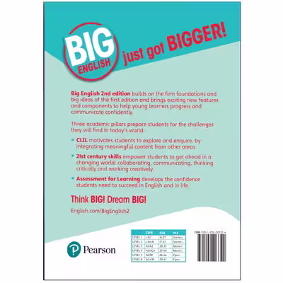 کتاب Big English 2 2nd اثر Mario Herrera and Christopher Sol Cruz انتشارات Pearson