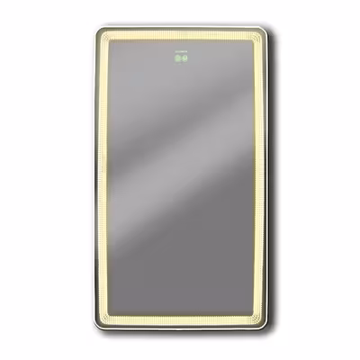 آینه گلسموند مدل مستطیل آرایشی بک لایت کد VBLBSM