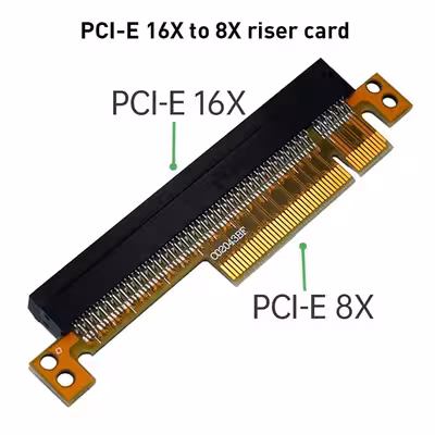 کارت تبدیل PCI-E 8X به PCI-E 16X مدل NETPIL-7060