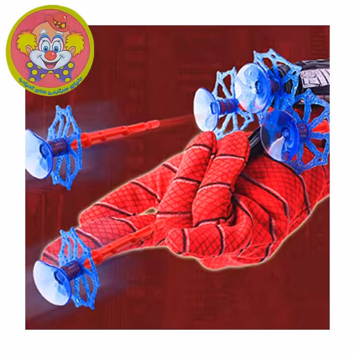 ابزار ایفای نقش دنیای سرگرمی های کمیاب مدل لانچر تیر پرتاب کن طرح اسپایدرمن کد DSK-A607