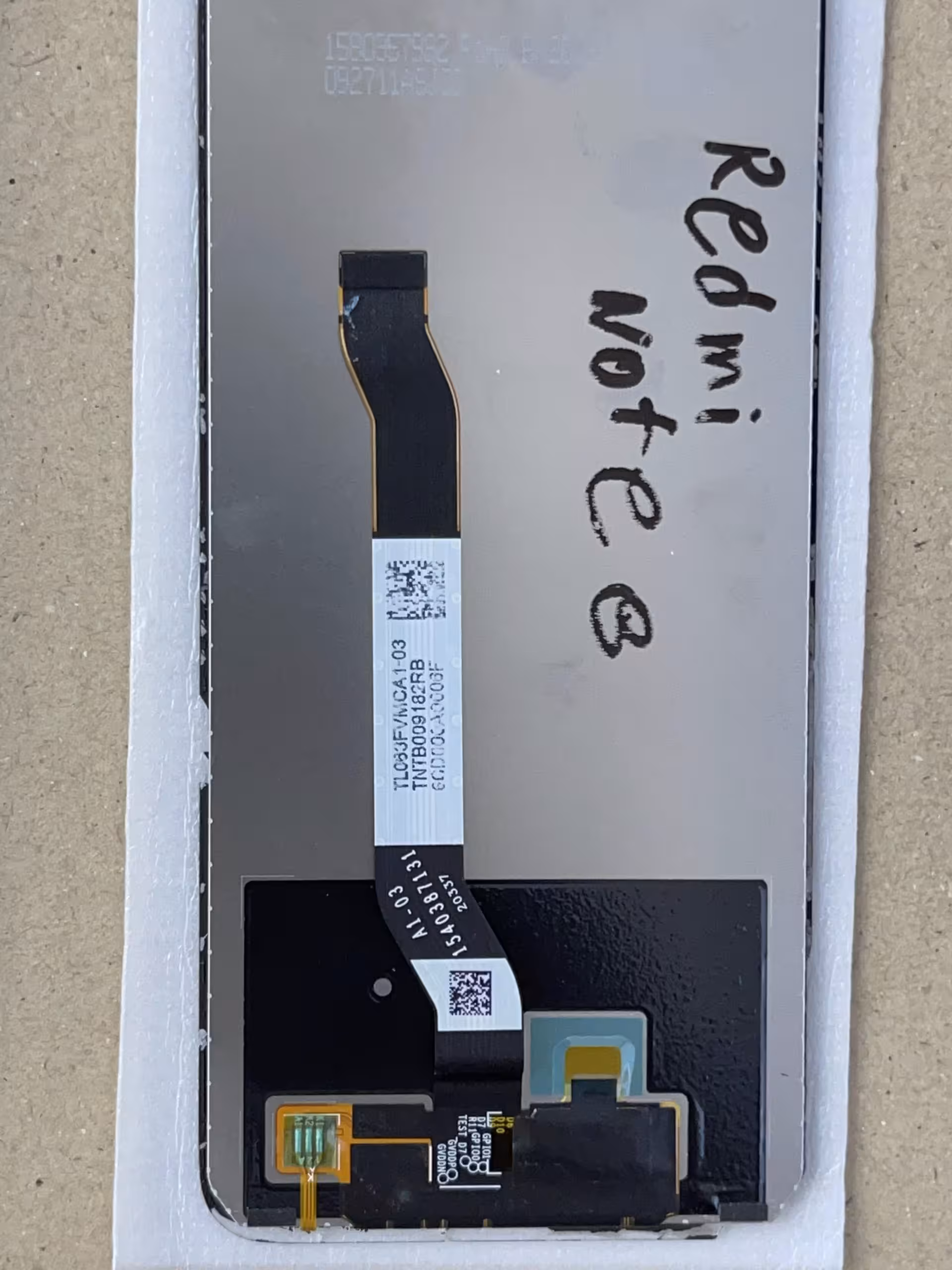 ال سی دی ( اوراقی ) شیائومی Xiaomi Redmi note 8 اصل فابریک و روکاری مناسب اوراق جهت استفاده از فلت و کانکتور “اصالت کالا”:”اصل”