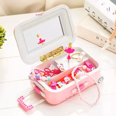 جعبه موزیکال طرح چمدان