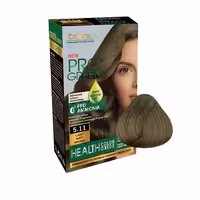 کیت رنگ موی بدون آمونیاک کلینیک کیندی Cleanic شماره5.11