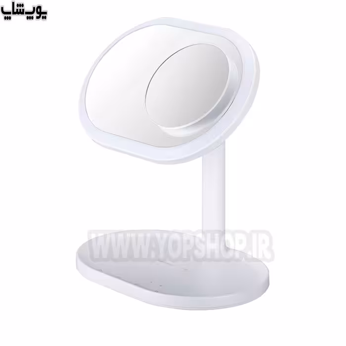آينه ميكاپ، شارژر بی سیم، اسپیکر بلوتوثی و چراغ رومیزی مومکس مدل QL3UKW