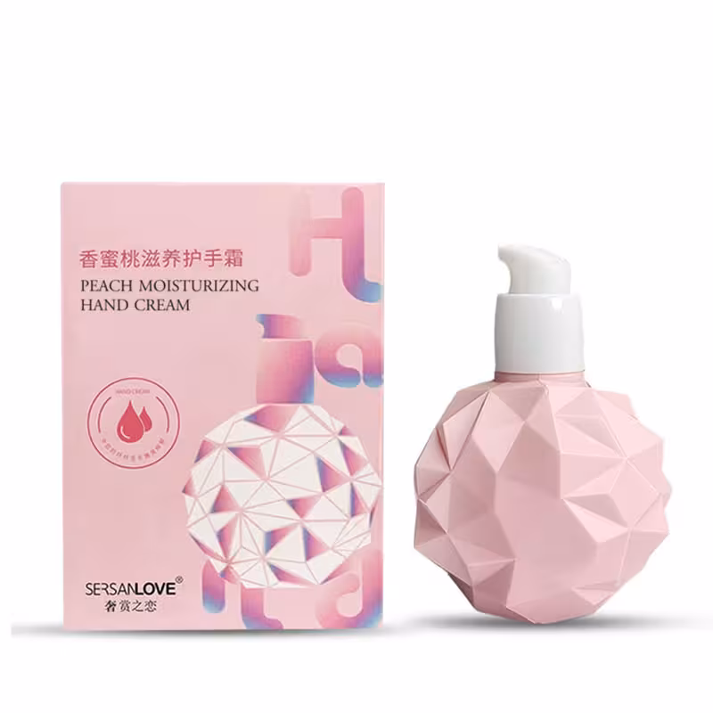 کرم دست سرسان لاو مدل peach moisturizing