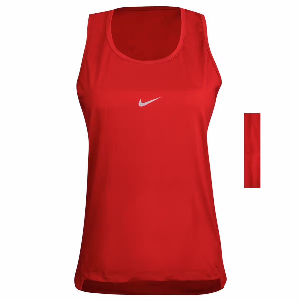 تاپ ورزشی زنانه به همراه هدبند رنگ قرمز مدل 5213-323P