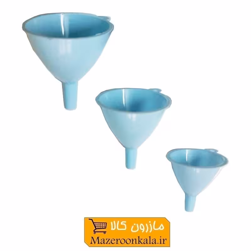 قیف 3 قلو پلاستیکی آشپزخانه و منزل  HGF-001