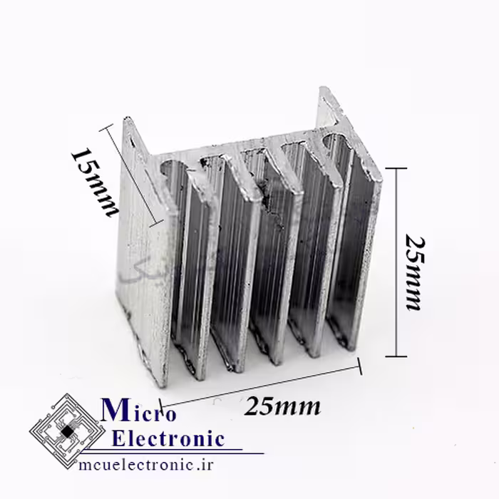 هیت سینک ترانزیستوری 2.5×2.5