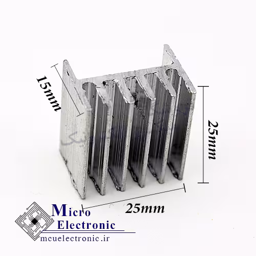 هیت سینک ترانزیستوری 2.5×2.5