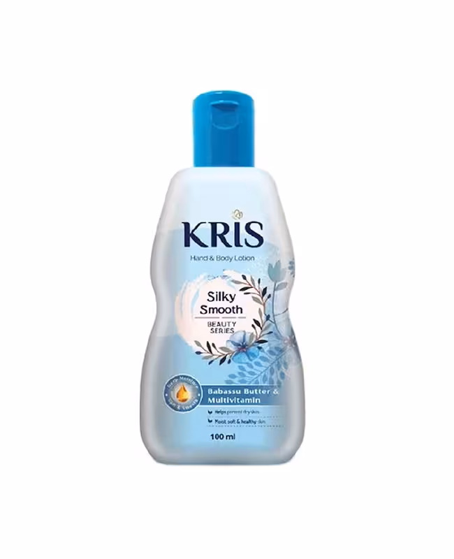 لوسیون مرطوب کننده دست و بدن کریس مدل silky smooth حجم 100 میل