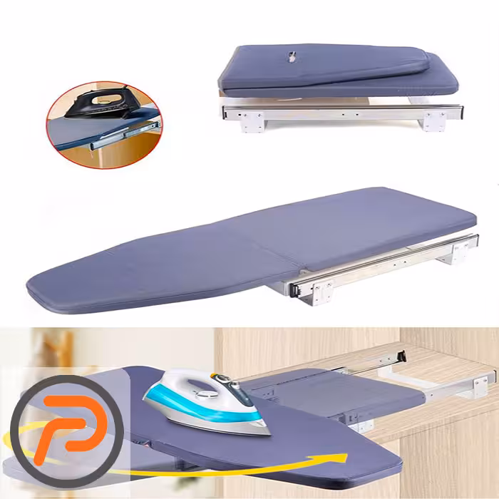 میز اتو ریلی تاشو پلاتین