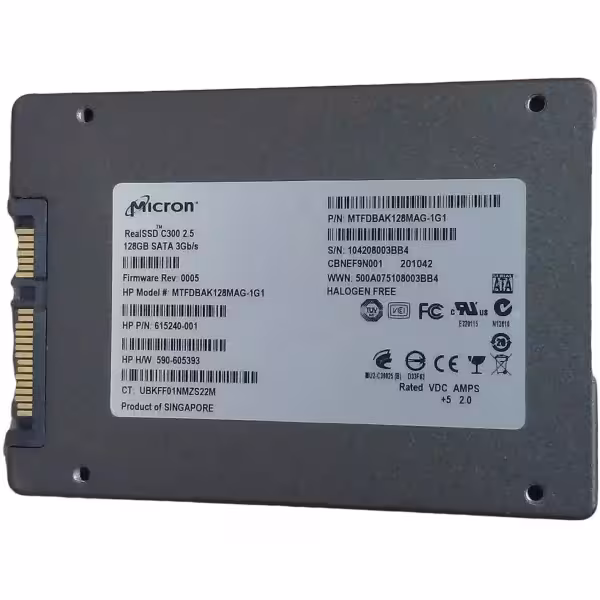 حافظه اس اس دی میکرون SSD Micron C300 128GB MTFDBAK128MAG