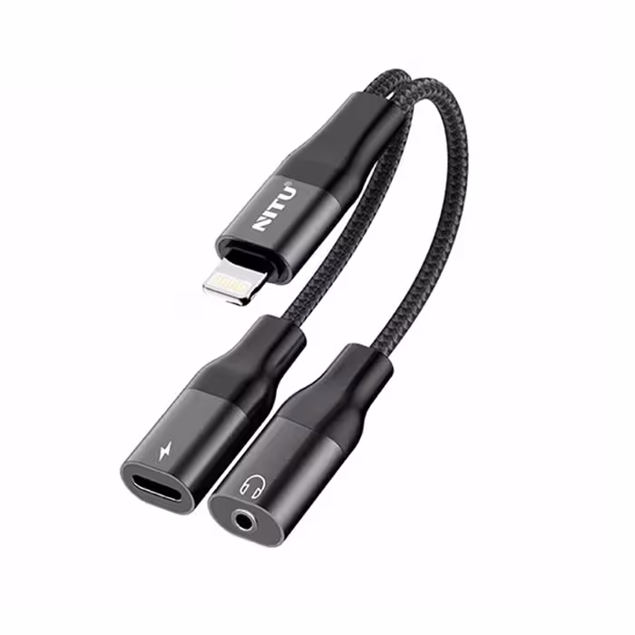 کابل لایتنینگ/جک 3.5 میلیمتری به لایتنینگ نیتو NX024