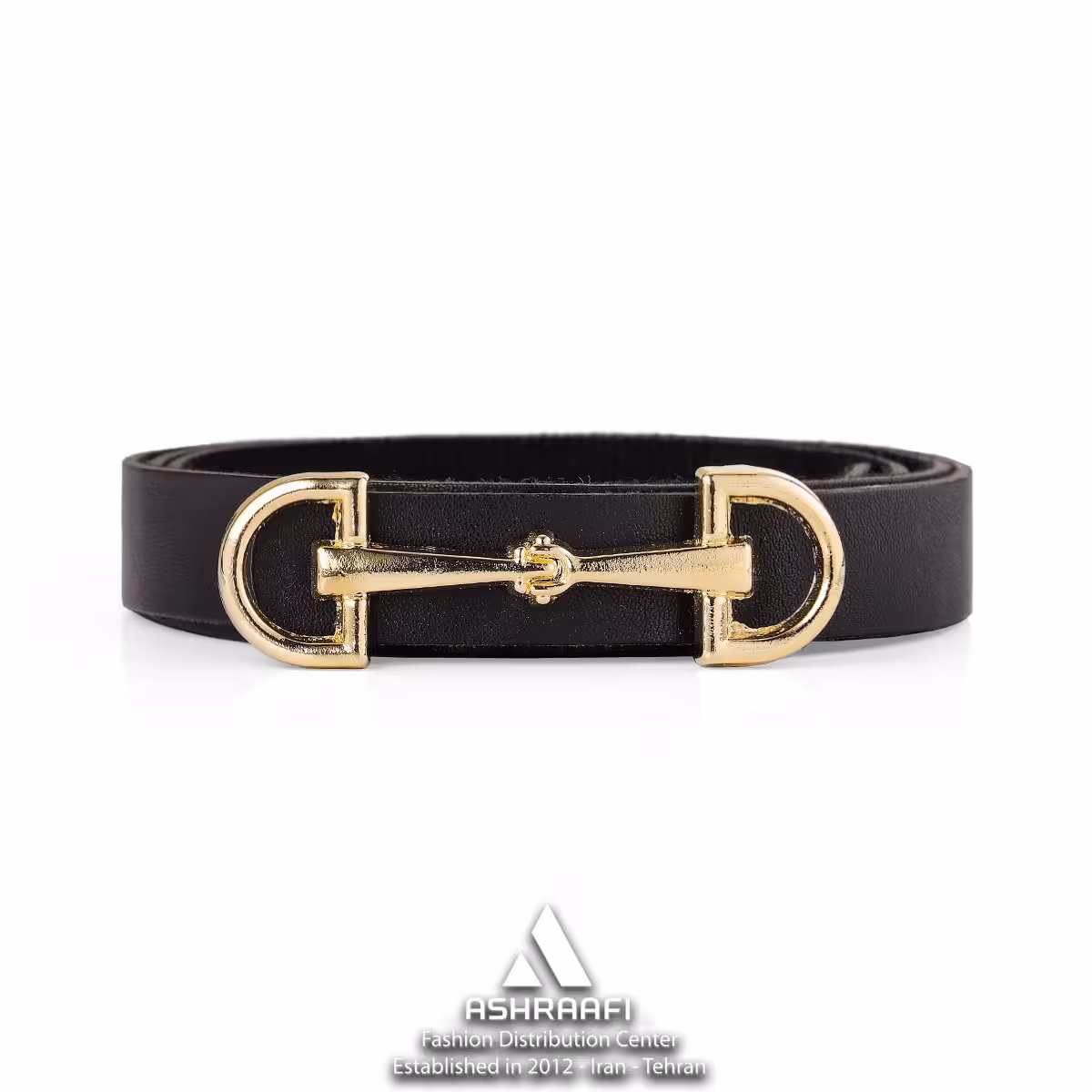 کمربند باریک زنانه کلاسیک Skinny Leather Belt BL3