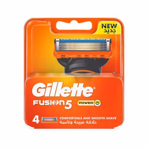 یدک ژیلت فیوژن پنج تیغ Gillette Fusion 5 بسته 4 عددی