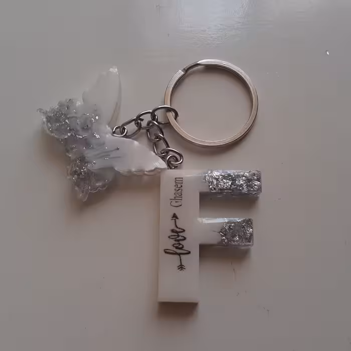 سرکلیدی و جاسوئیچی حروف انگلیسی رزینی