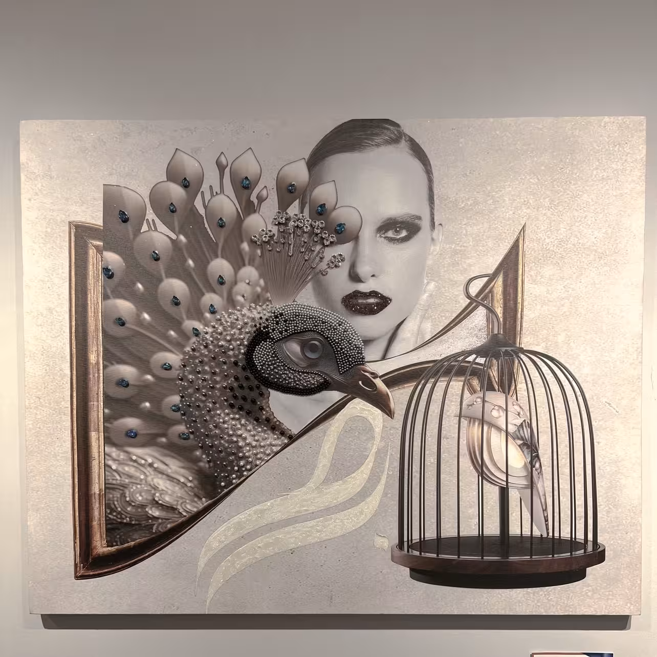 تابلو طاووس