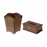 سطل و جعبه دستمال کاغذی مدل درخت کد BT073
