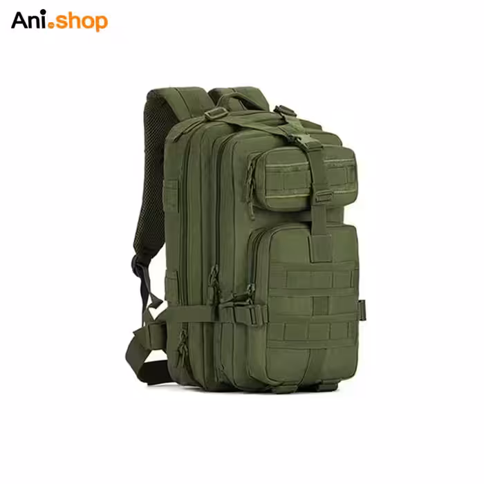 کوله پشتی تاکتیکال برزنتی 20 لیتری رنگ سبز
