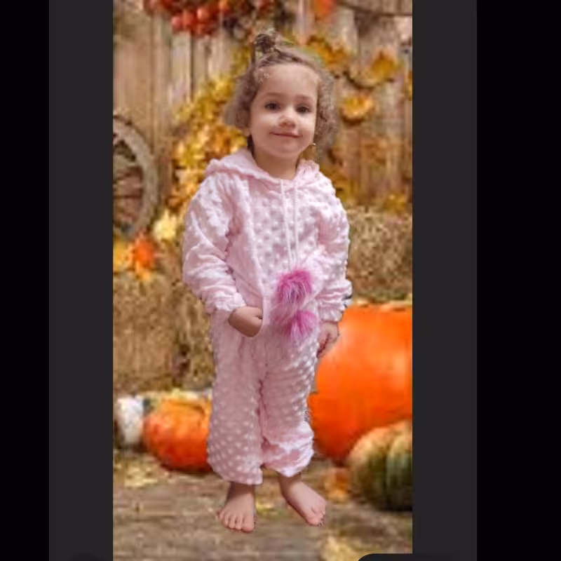 هودی شلوار اسپرت دخترانه و پسرانه مخمل توپی