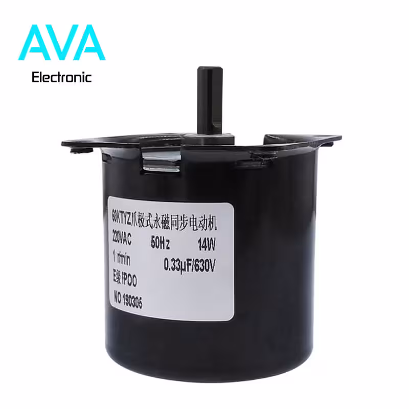 موتور گیربکس 1 دور 68KTYZ – 220VAC
