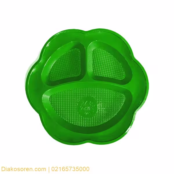 بشقاب سه خانه گلبرگ مهر پارسا