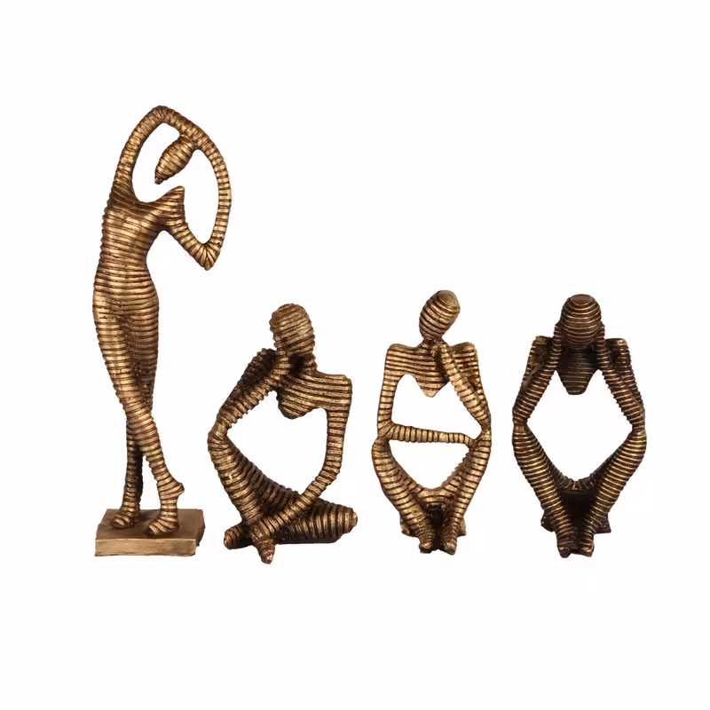 مجسمه مومیایی مجموعه 4 عددی