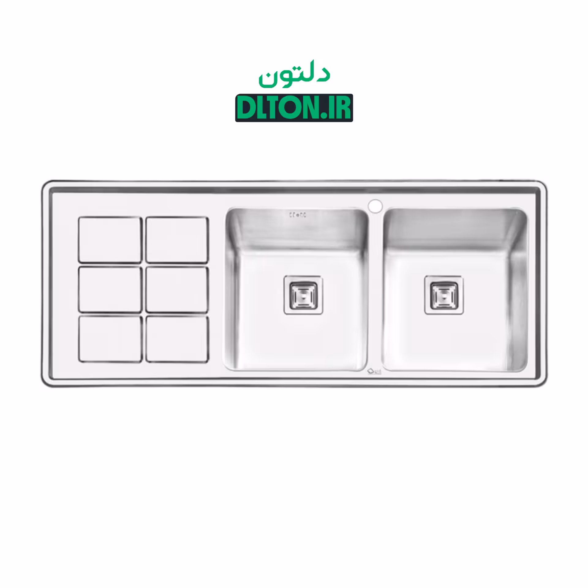 سینک ایلیا استیل 2064 توکار