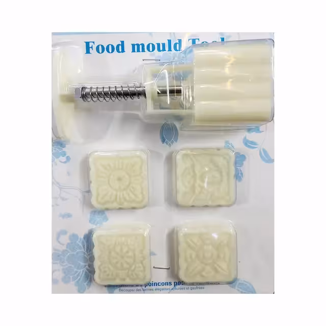 مهر فشاری کلمپه 4 عددی مربعی