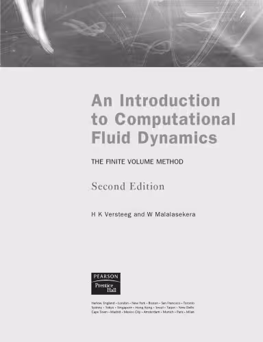 خرید و دانلود نسخه کامل کتاب An Introduction to Computational Fluid Dynamics: The Finite Volume Method (2nd Edition)