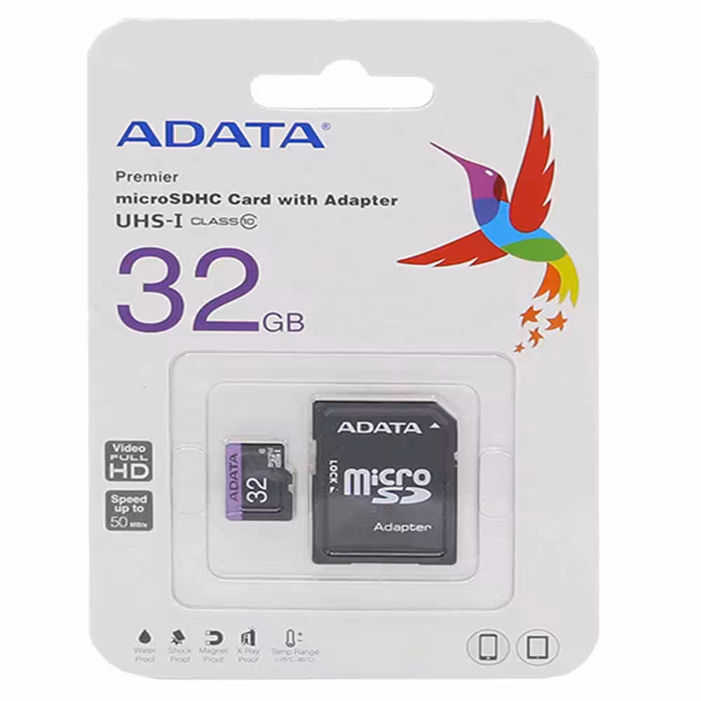 رم میکرو 32 گیگ ای دیتا ADATA Premier C10 U1 80MB/s
