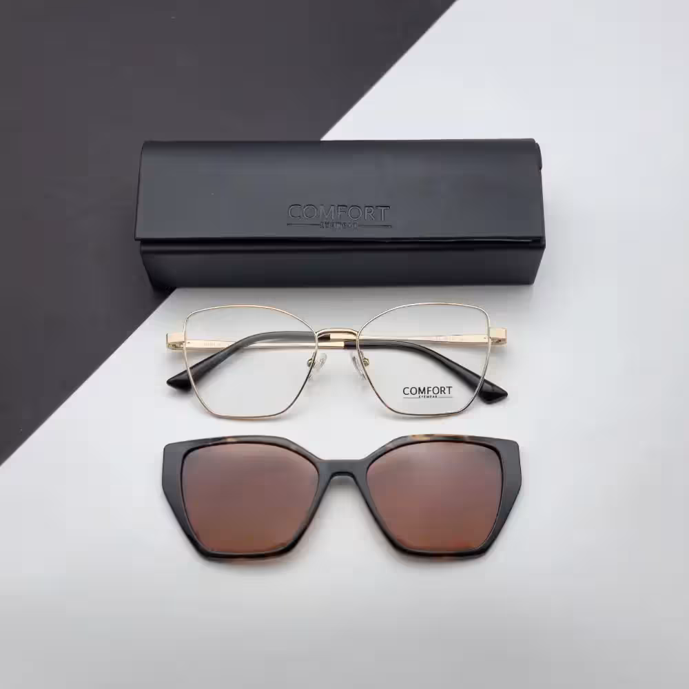 عینک طبی کاوردار کامفورت مدل 5604c2