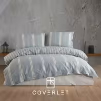 روتختی راه راه آبی سفید کاوری مدل Kasara