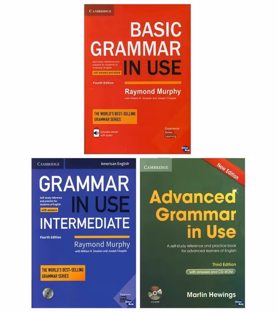 Grammar In Use American English مجموعه 3 جلدی گرامر این یوز امریکن