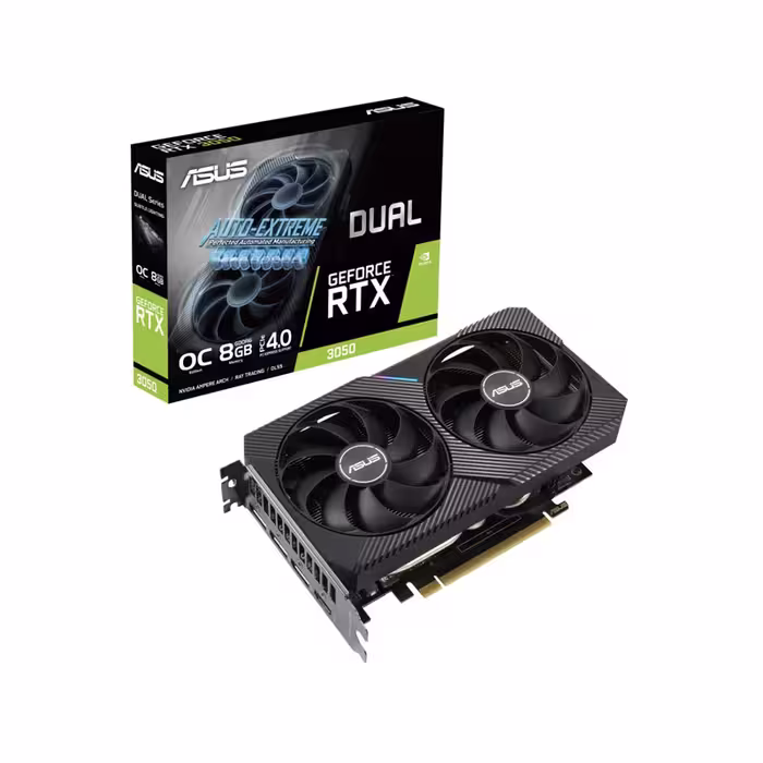 کارت گرافیک ایسوس مدل Dual GeForce RTX 3050 OC Edition 8G