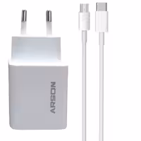شارژر دیواری آرسون مدل AN-W20W به همراه کابل تبدیل MicroUSB | کالا مکس