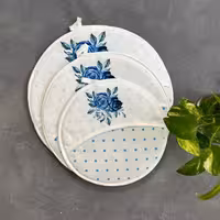 ست 3تایی دمکنی مخمل پردیس - طرح 56