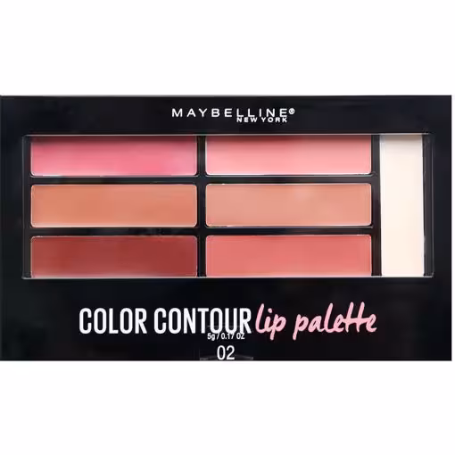 پالت رژلب و کانتور color contour 02 میبلین