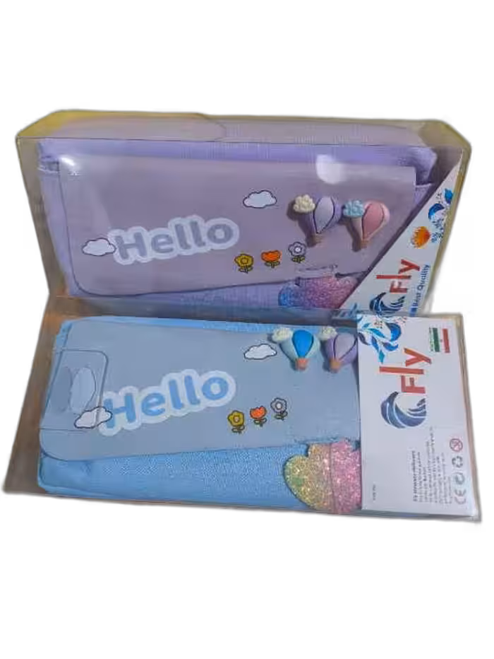 جامدادی فانتزی FLY مدل HELLO کد 546