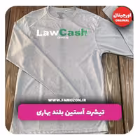 تیشرت ورزشی آستین بلند خاکستری AUGUSTA اورجینال