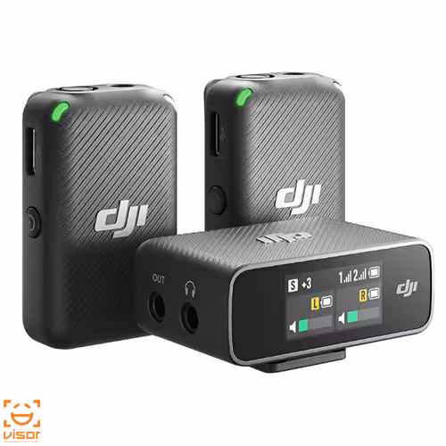 میکروفن بی سیم دو فرستنده DJI Mic Wireless Microphone