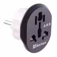 تبدیل 3 به 2 برق نارکن مدل 16 آمپر | ژیوار مارکت - لپتاپ استوک، لوازم جانبی موبایل و کامپیوتر