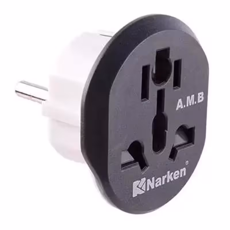 تبدیل 3 به 2 برق نارکن مدل 16 آمپر | ژیوار مارکت - لپتاپ استوک، لوازم جانبی موبایل و کامپیوتر