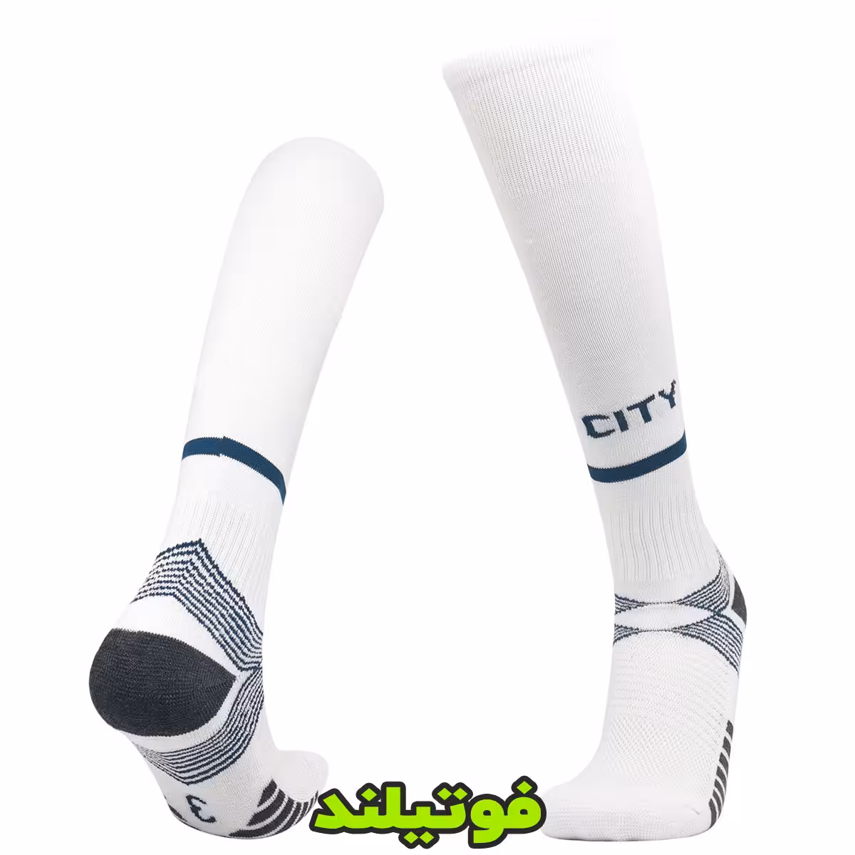 جوراب دوم منچسترسیتی اورجینال