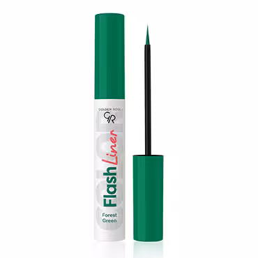 خط چشم رنگی گلدن رز مدل Flash Liner شماره 102 سبز تیره